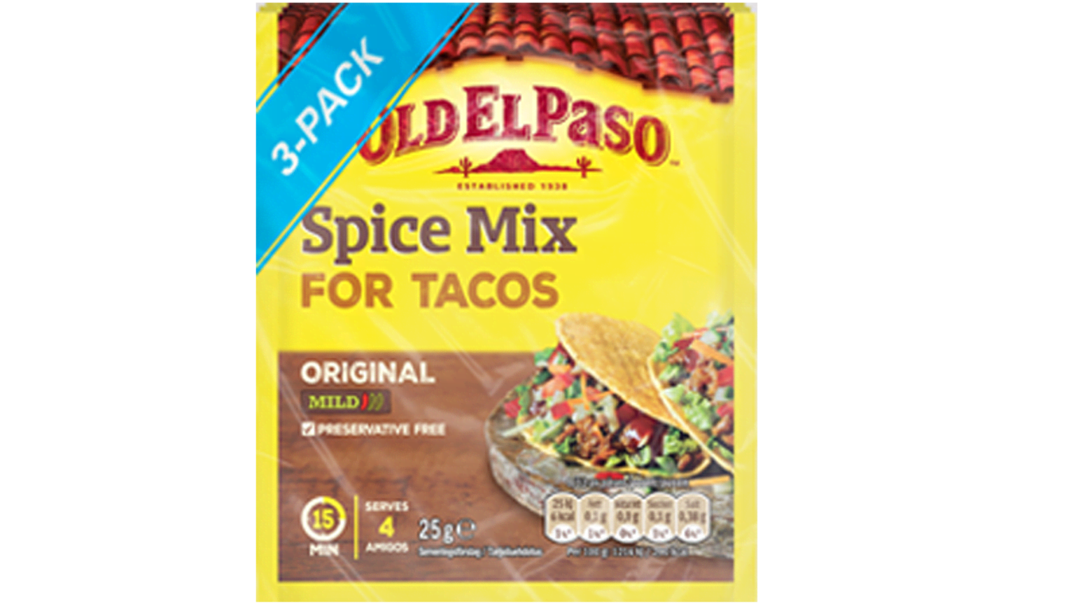 Taco Spice Mix- 3 Pack